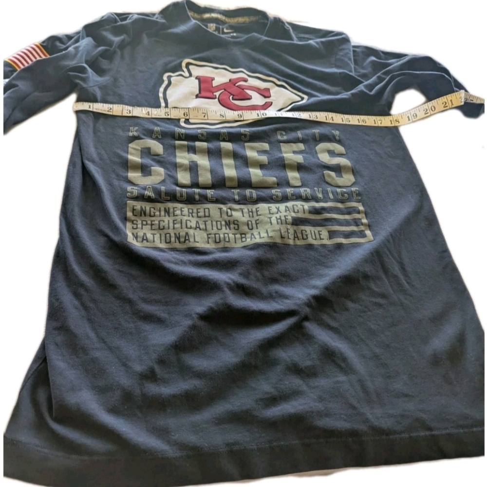Men’s Nike Kansas City Chiefs Salute To Service Long Sleeve T-Shirt Size Small